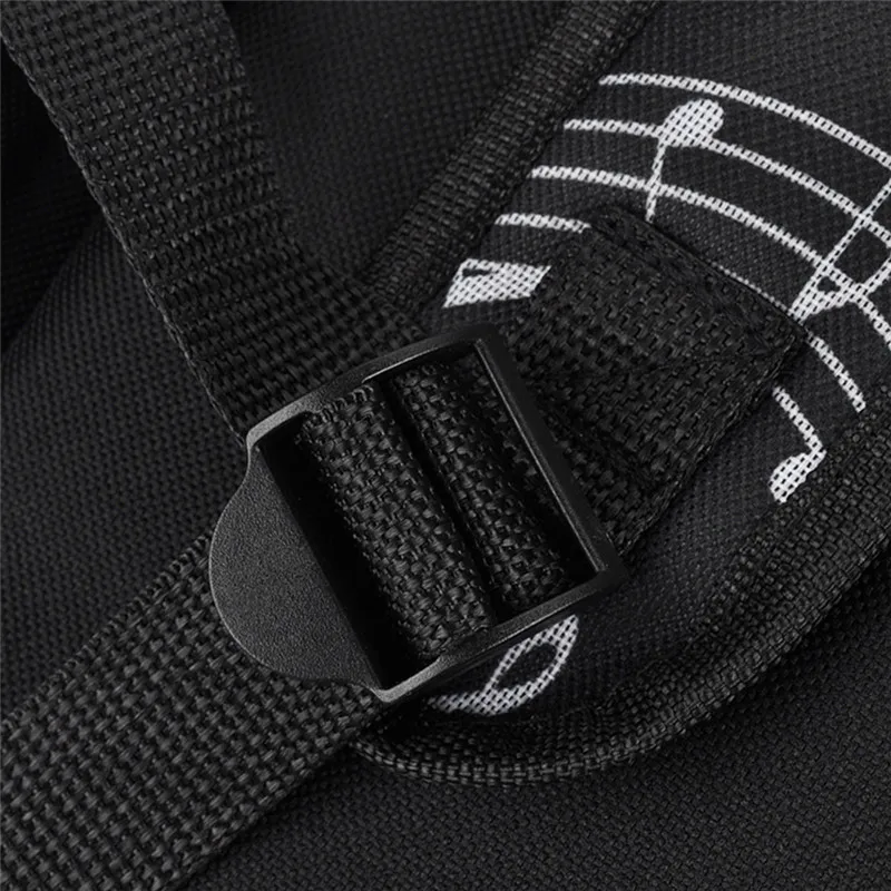 Outdoor Sport Waterproof Backpack Camping Hiking Traveling Cycling Music Symbol Printed Bag Sports Pack Student School Bag