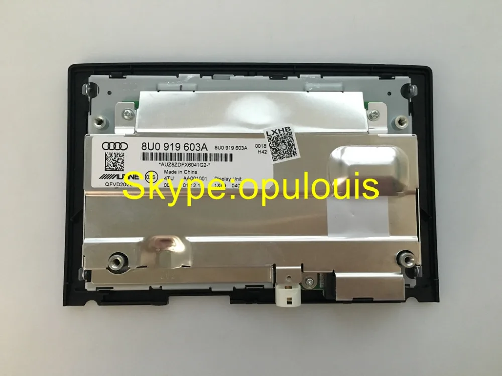 Alpine 8U0919603A 8U0 919 603A 6 5 дюймовый ЖК дисплей для Audi Q3 A1 A3 Автомобильная навигационная