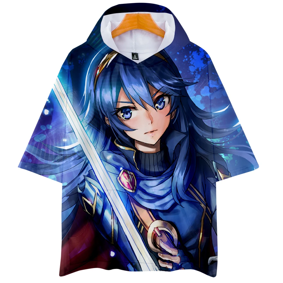 Frdun/толстовки с капюшоном 3D принтом LUCINA летние женские/мужские удобные рубашки