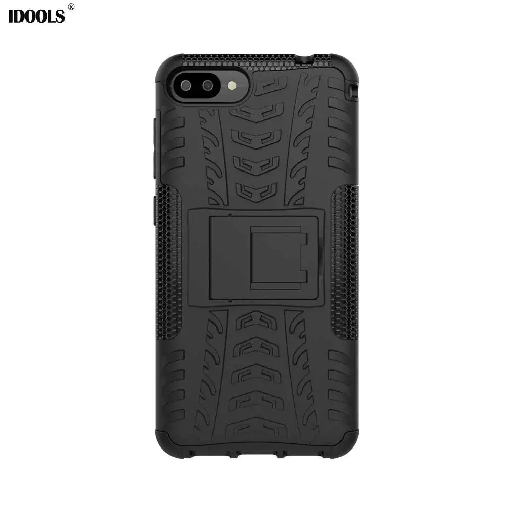 IDOOLS Phone Case for Asus Zenfone 4 Max ZC520KL 5.5'' Armor 2 in 1 PC Kickstand Hard Back Cover 520 Bags Cases |