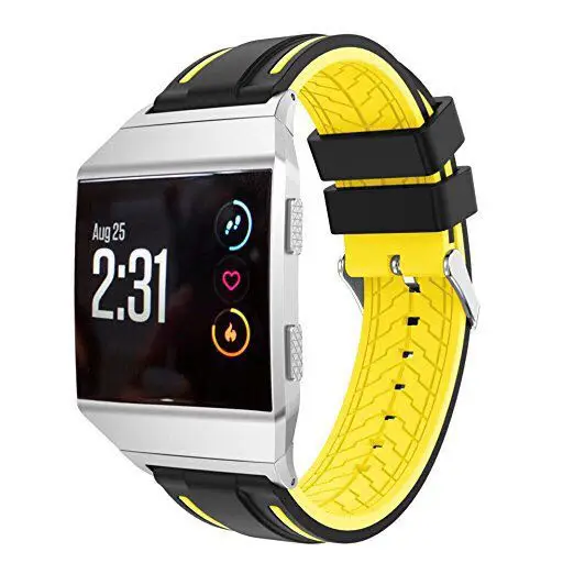 Мягкий силиконовый ремешок для часов Fitbit Ionic Muti color Спортивный Повседневный