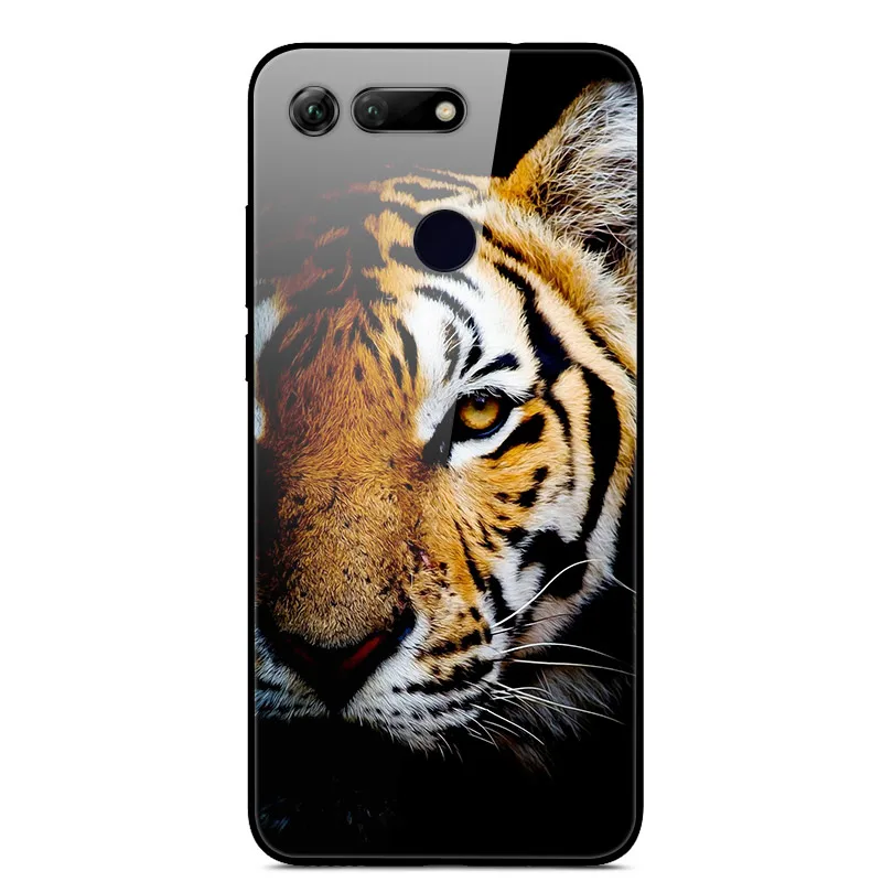 9 6,4 ''для huawei honor V20, чехол, стекло, Жесткий Чехол для Funda huawei honor View 20, чехол View 20 V 20, мягкий бампер из закаленного стекла для honor v20 - Цвет: 9