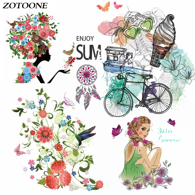 Термопатчи ZOTOONE для одежды термотрансферные наклейки аксессуары | Дом и сад