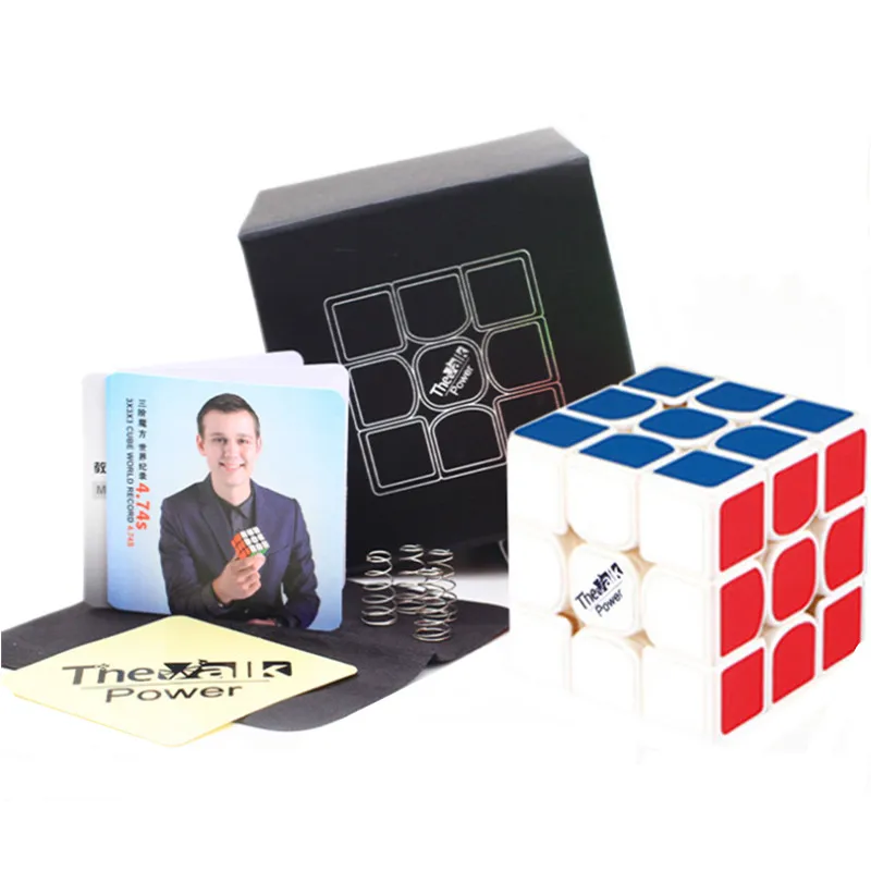 Новый скоростной куб Qiyi Mofangge Valk3 Power 3x3x3 магический кубик для WCA профессиональные