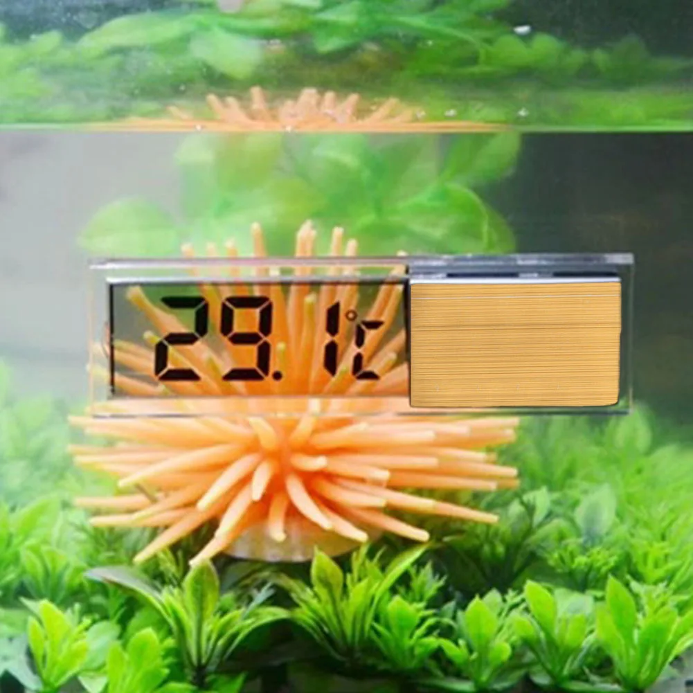 1 шт. 3D цифровой электронный аквариумный термометр для аквариума измеритель