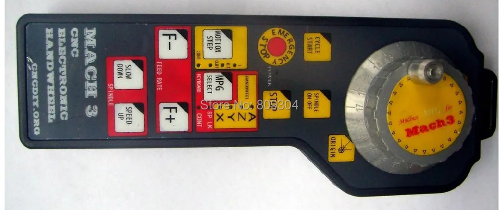 Горячая Распродажа! 4 Оси CNC маховик MODBUS MPG только для Mach3 гравировальный станок