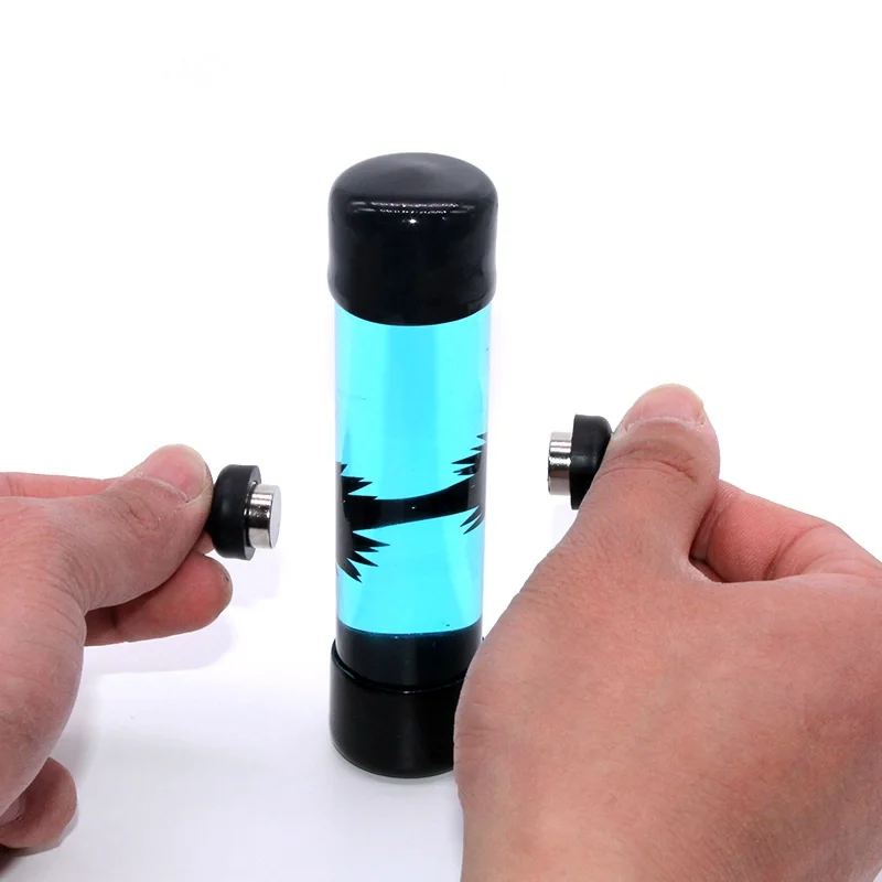 Цилиндрическая феррожидкость в бутылке антистрессовые игрушки магнитная