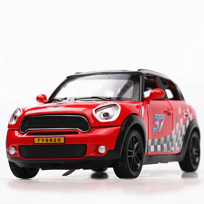 

Diecast Car 1/32 MINI Model Simulation Metal Alloy Cars Lights Sound Vehicles Toys Collection Gifts For Kids Children