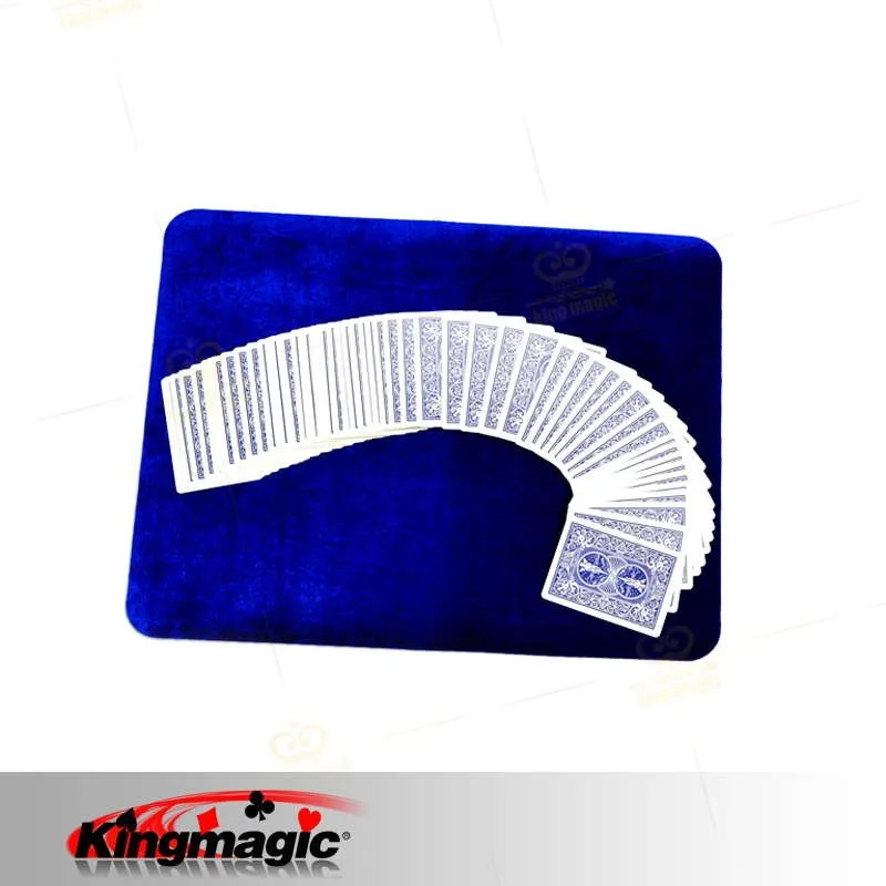 High Quality Professional Card Mat Black Red Blue Yellow Standard Size 42*32cm Pad For Poker &amp Coin Magic Tricks Props | Игрушки и