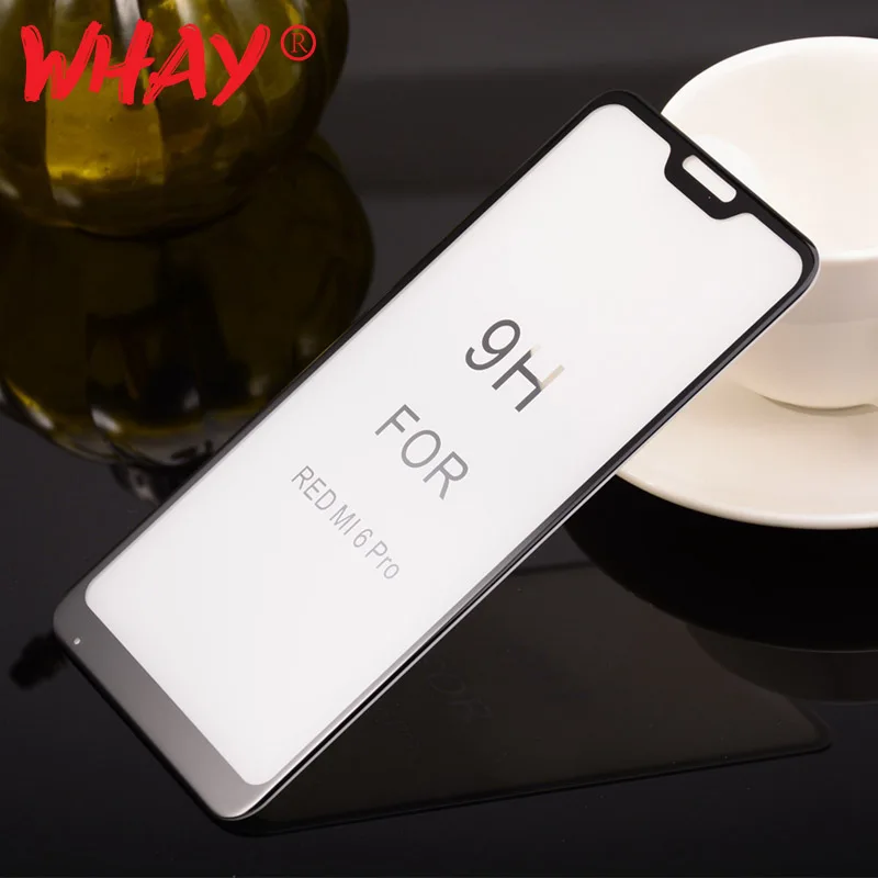 5D Защитное стекло для Xiaomi Redmi 6 Pro Mi A2 Lite закаленное Xiomi MiA2 протектор экрана