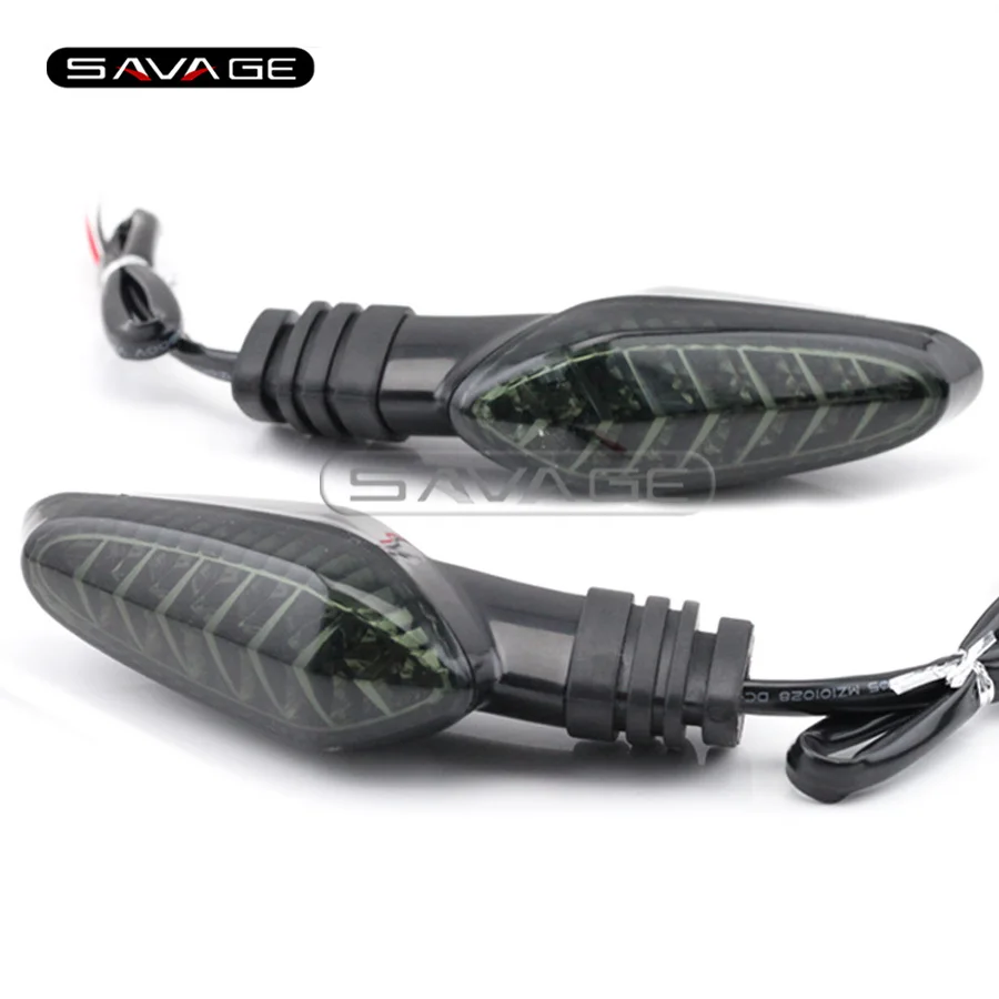 For DUCATI Streetfighter 848 1099S / Multistrada 1200 Motorcycle Front/Rear LED Turn Signal Indicator Light Blinker Lamp Smoke |