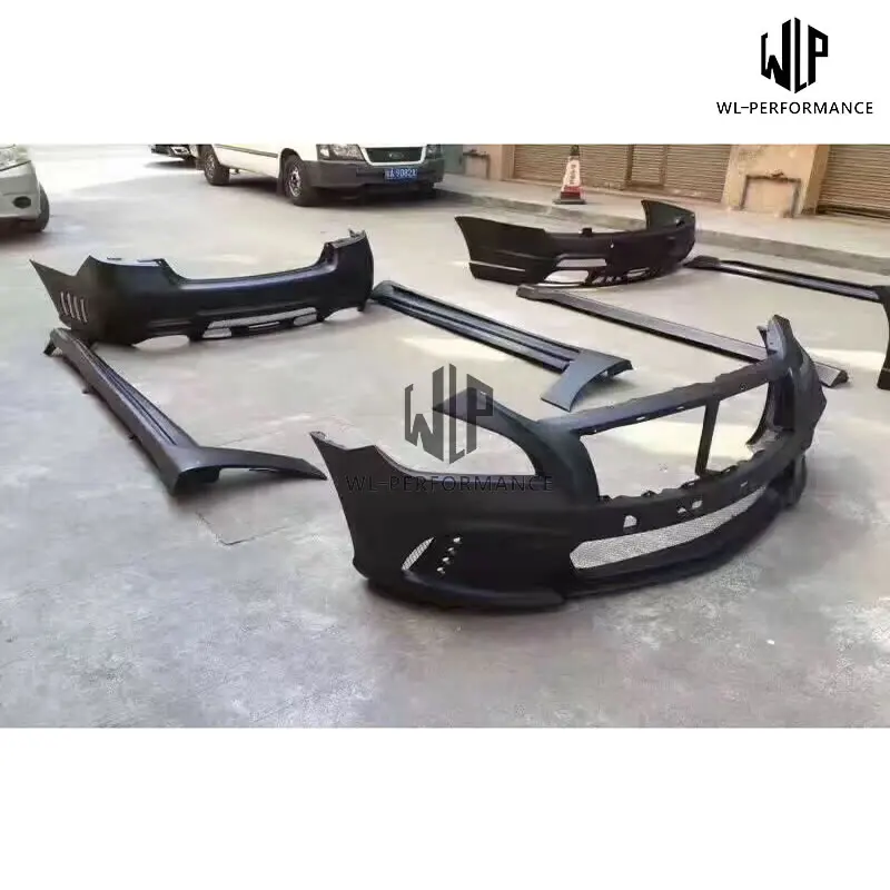 Высококачественный комплект кузова автомобиля из FRP боковая юбка переднего и