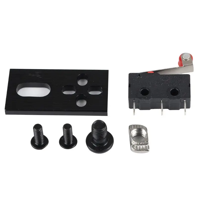 1Set Micro Limit Switch Kit with Mounting Board Plate for V-Slot C-Beam CNC Router Machine 3D Printer Parts Accessories | Компьютеры и