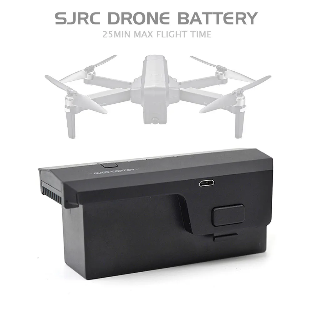 SJRC F11 1 V 2500mAh Lipo батарея для SJR/C RC Quadcopter запасные части Аксессуары батарея|Детали и