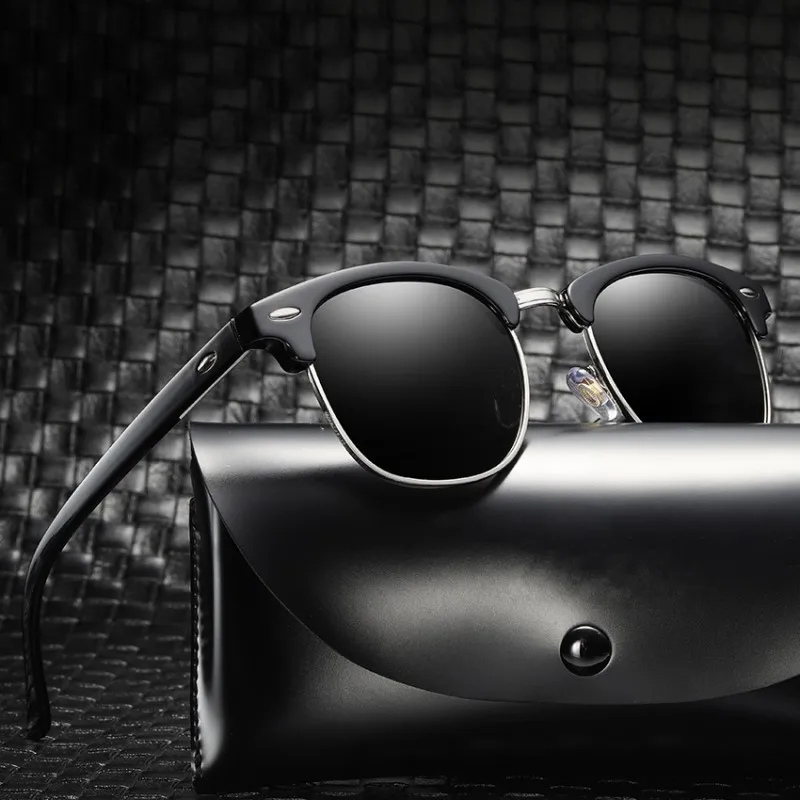 Солнцезащитные очки поляризационные для мужчин и женщин классические винтажные