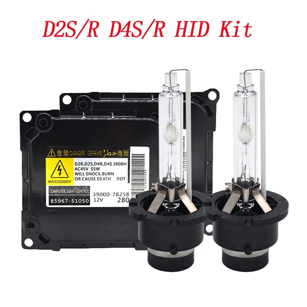 Автомобильная лампа Toyot a Lexu s передняя фара D2S D4S HID набор ламп 35W 55W балласт 85967-51050
