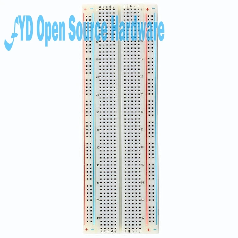 MB102 Прототип Макет для DIY KIT MB-102 печатная плата макет 16,5X5,5 см 830 отверстия без пайки Универсальный прототип