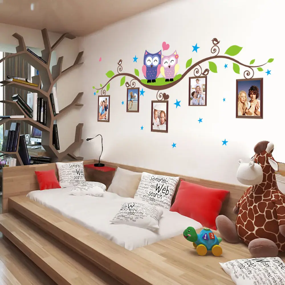 Новинка 2018 лидер продаж фоторамки с милыми совами декор для детской комнаты