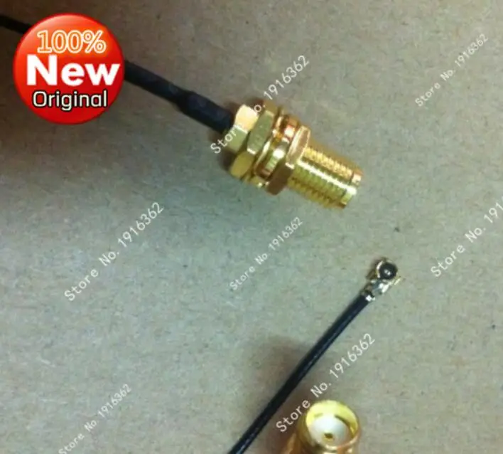 

5PCS/Lot Extension Cord RF Connector RP SMA Jack To uFL/IPX/IPEX RF Female Adapter Pigtail Cable 1.13mm