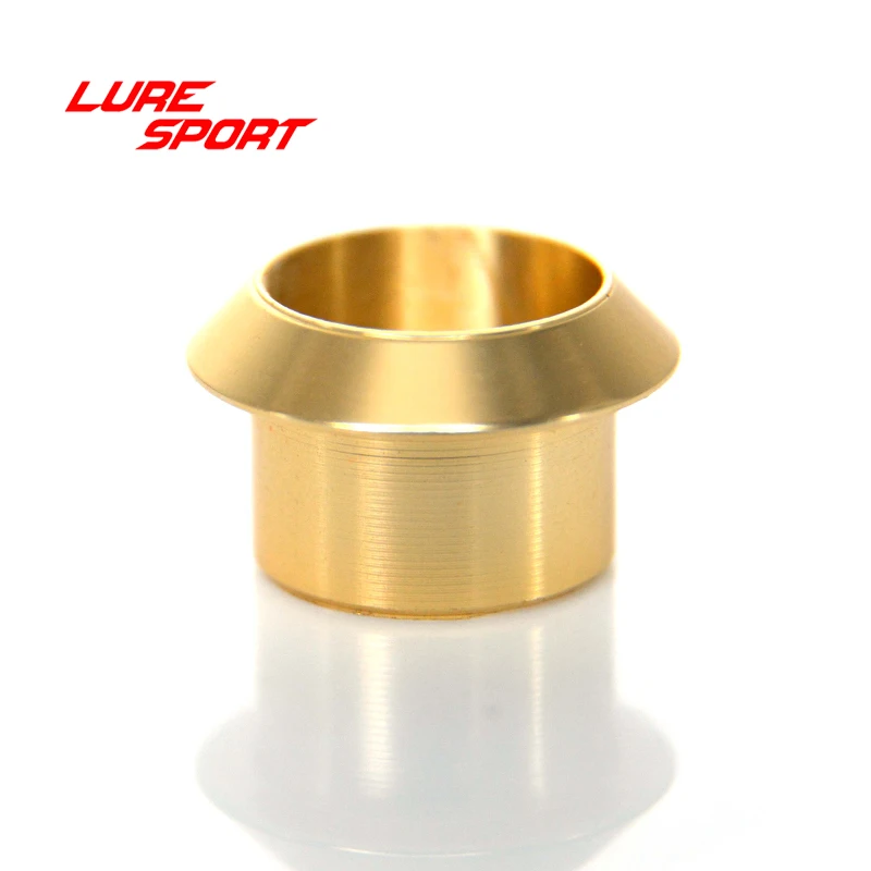 Gold ID11 H10mmFGWC LURESPORT 8 шт. алюминиевое кольцо передняя рукоятка кольцо проверка ветра стержень строительный компонент ремонт Удочка DIY аксессуар - Цвет: Gold ID11 H10mmFGWC