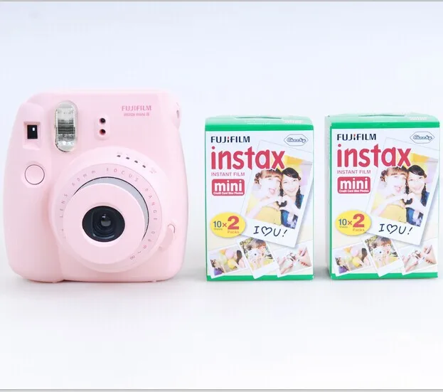 Новое Fujifilm Instax мини 8 пять цветов мгновенной фотографии + 2 коробк. фильм равнине