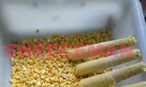 Высокопроизводительная автоматическая свежая кукурузная молотилка для продажи