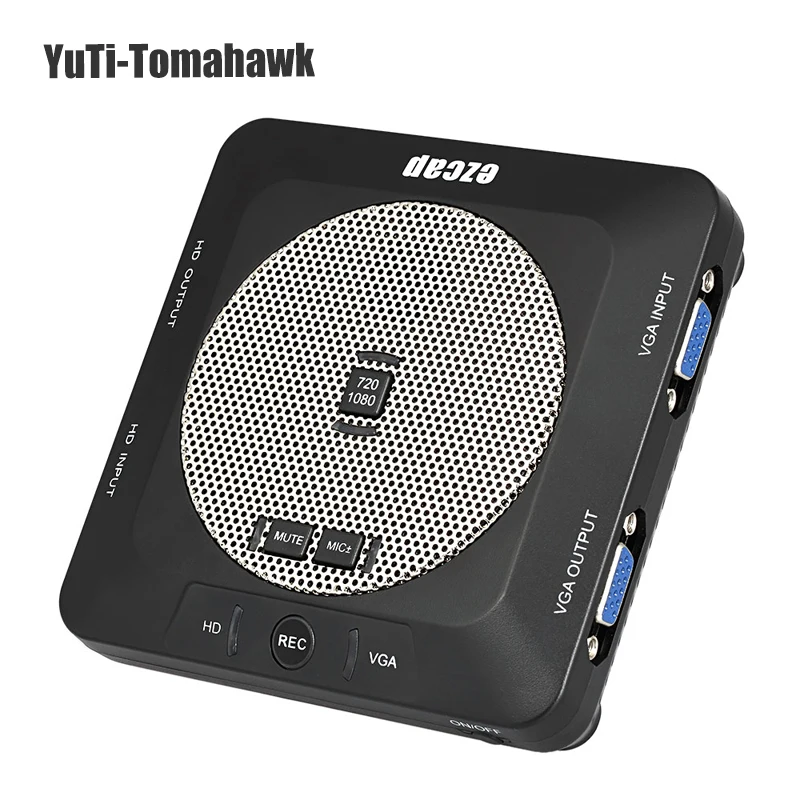 Диктофон Ezcap289 для лекций HD Capture со встроенным микрофоном идеально подходит