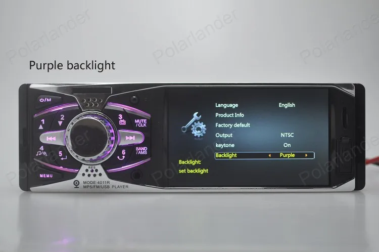 Авторадио 4 1 дюймов TFT HD экран Автомобильный Радио проигрыватель USB SD aux в 1080 P din