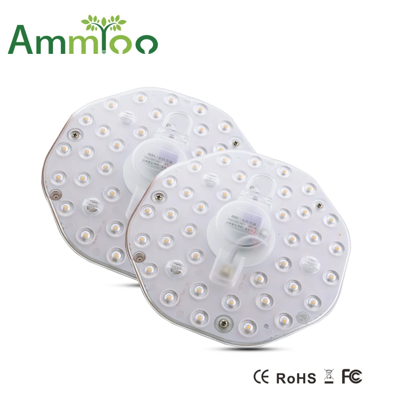 

Lampada Led AC 220V 230V 240V Led Ceiling Lights 12W 18W 24W SMD 2835 Led Lamps Source for Led Ceiling Lamp Home Indoor Lighting