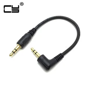Image for Ultra short 3.5mm Aux Cable 15cm Male to Male Gold 