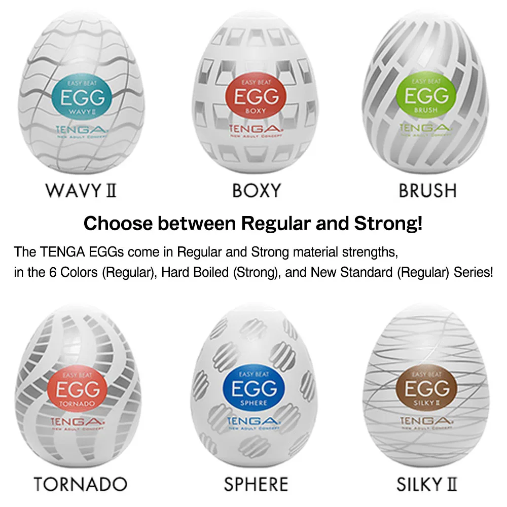 Новинка TENGA Egg 6 моделей мужской мастурбатор чашка силиконовое яйцо с смазочным