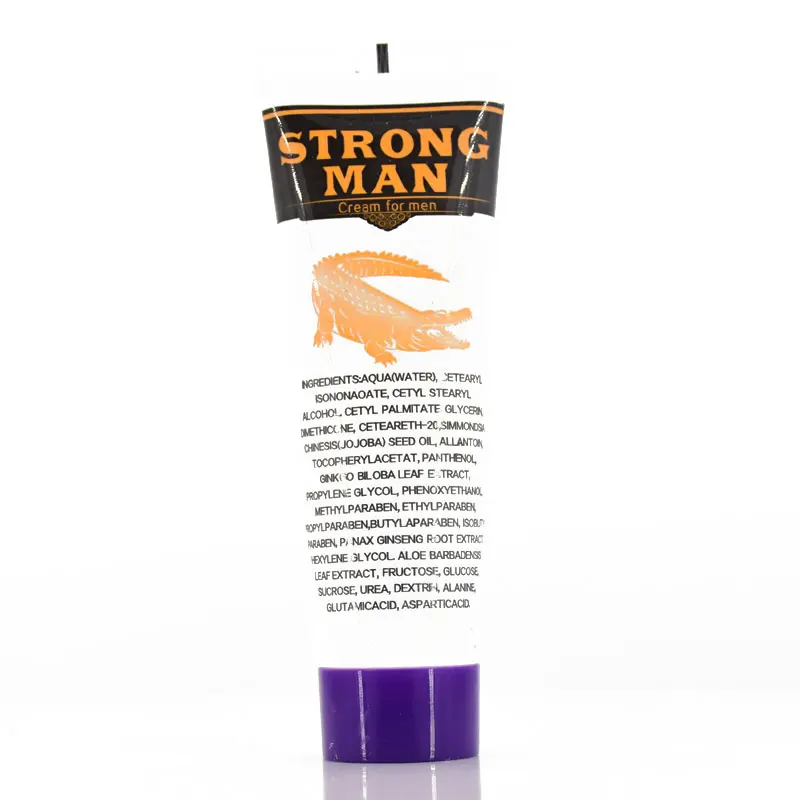 Крем для увеличения пениса Strong Man XXL мужской удлинитель интимный продукт роста