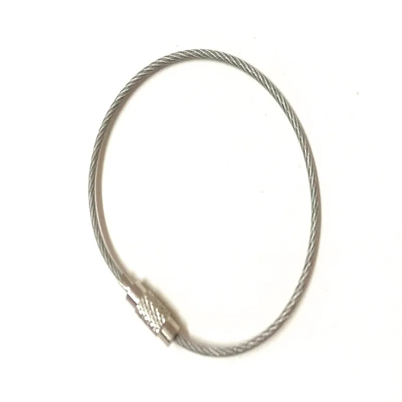 Брелок для ключей из нержавеющей стали мужчин и женщин 70 шт./лот 7 различных