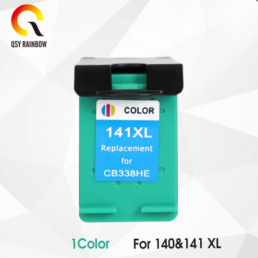 Картридж для принтера QSYRAINBOW совместимый с HP 140 141 C4483 C4583 C4283 C5283 Deskjet D4263|Чернильные