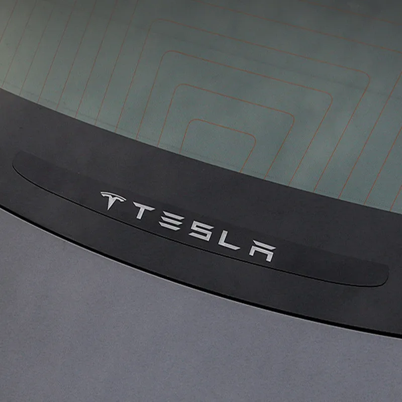Задняя фотовспышка 3D акриловая наклейка для Tesla Model 3 18 19|Наклейки на автомобиль| |