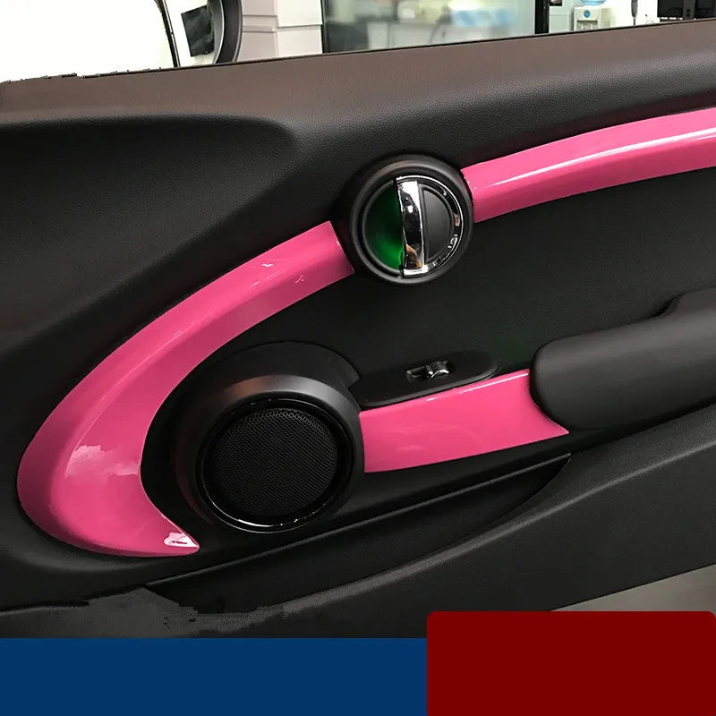 ABS автомобильные интерьерные двери молдинг планки Стайлинг наклейка крышка для