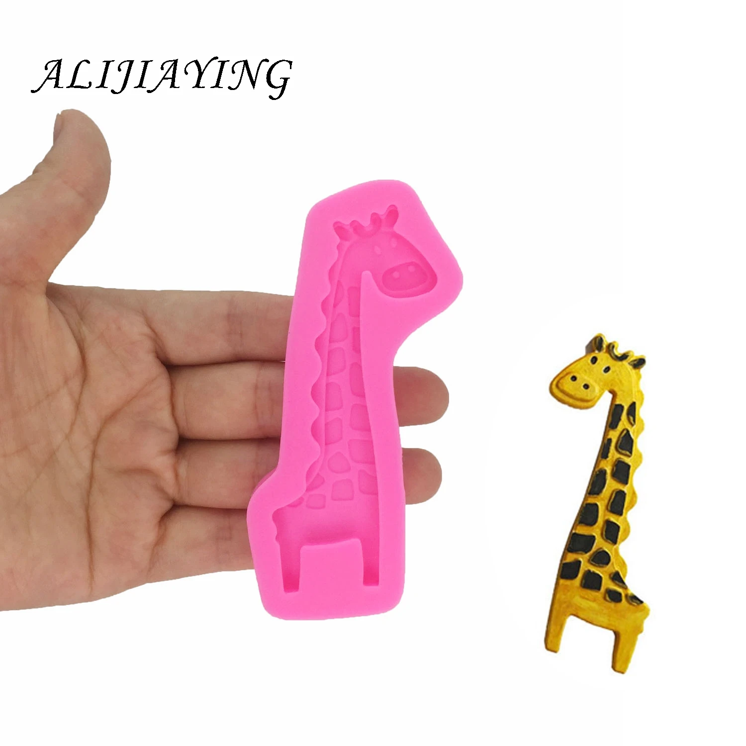 DIY Cake Tools Animal giraffe elephant horse cattle silicone mold cake decorating Gumpaste chocolate fondant mould D1352 | Дом и сад