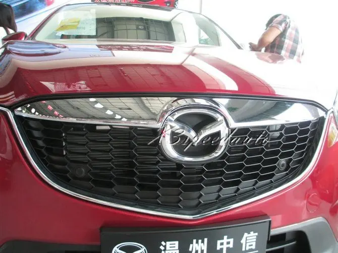 ABS пластик автомобильный Стайлинг гриль решетка Накладка для Mazda CX 5 2011 2016|trim