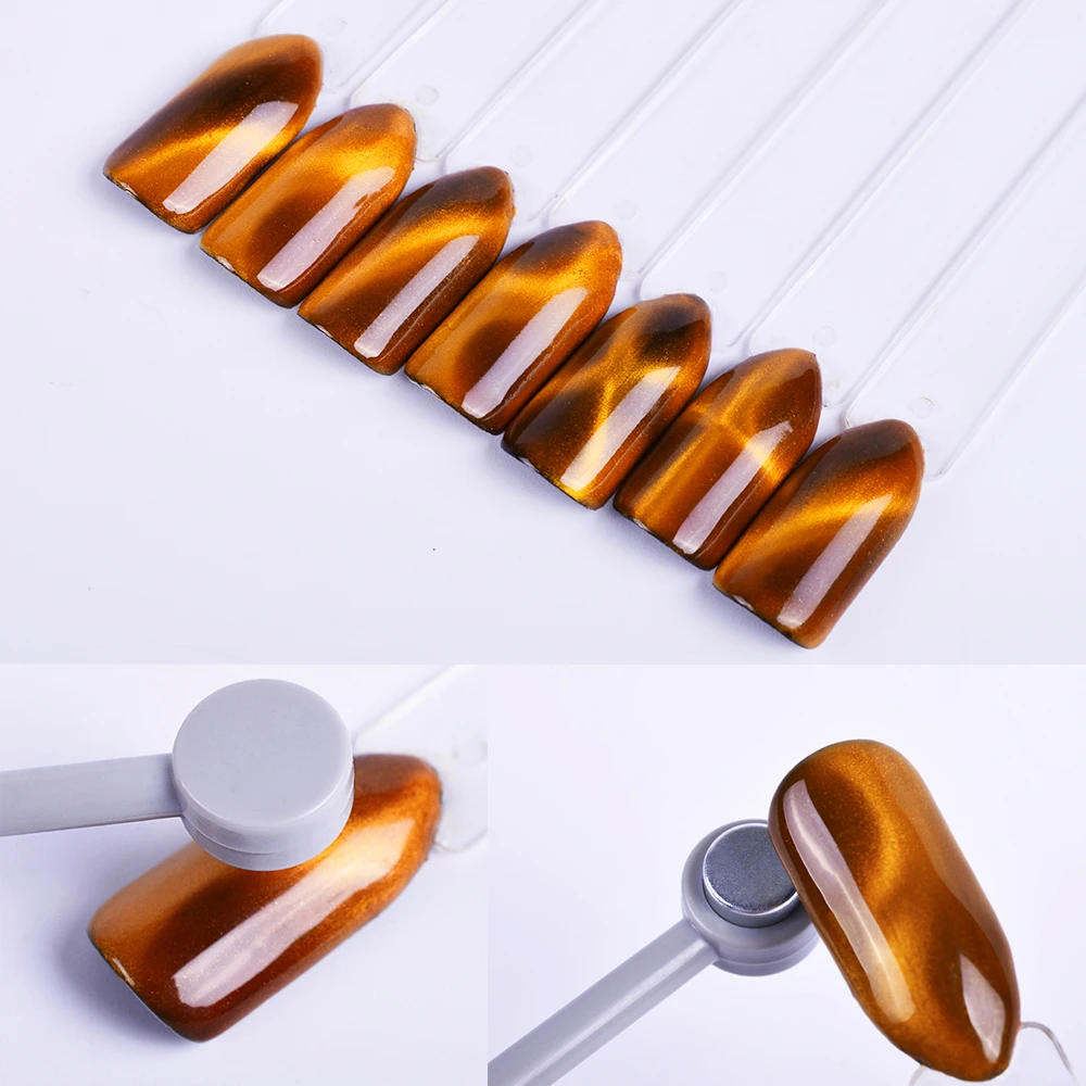 1 шт. черная/серая магнитная палочка для 3D волшебных кошачьих глаз с двойной