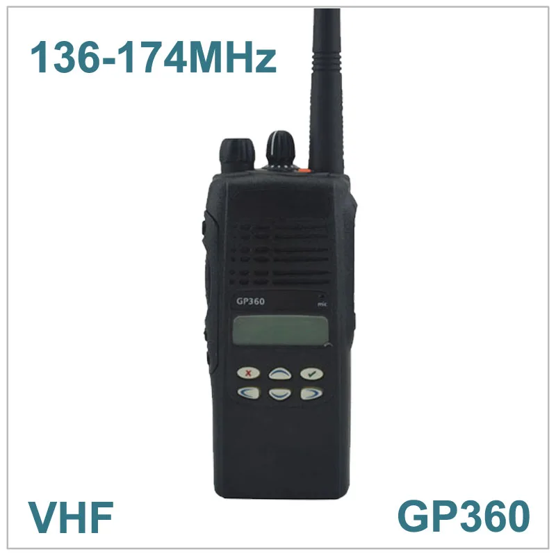 

Профессиональная портативная рация GP360 VHF 136-174 МГц