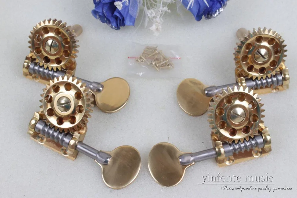 Высокое Качество Вертикальный двойной басовый колышек металлический латунный