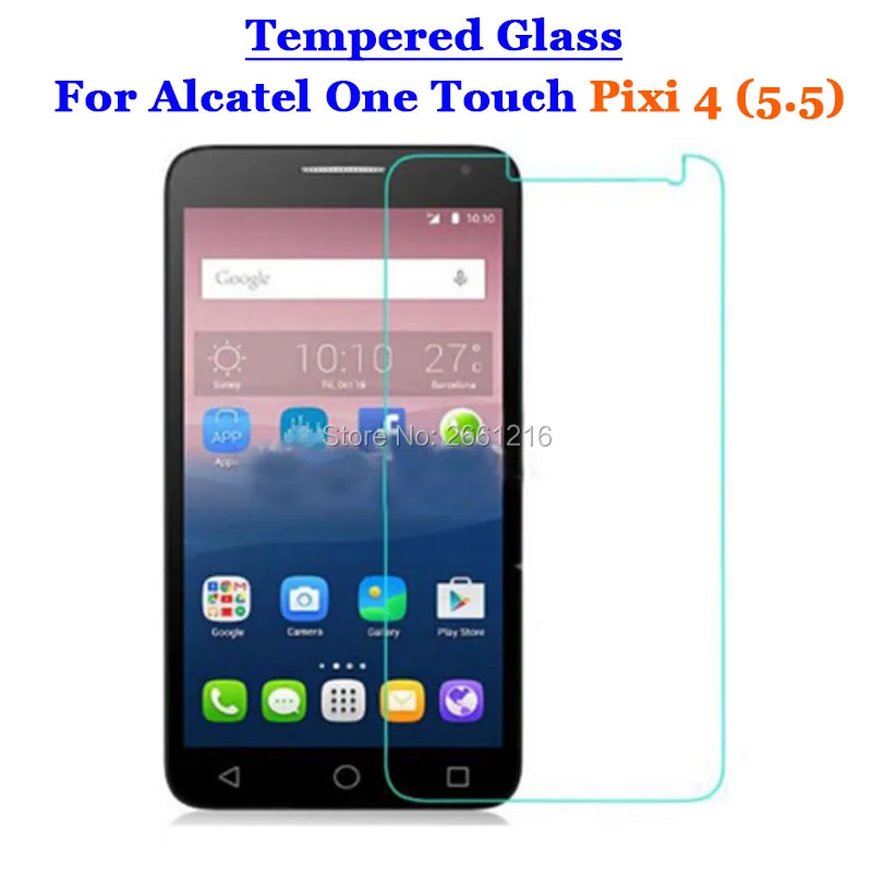 Фото Для Alcatel Pixi4 5 закаленное стекло 9H 2.5D Премиум Защитная пленка для экрана One Touch Pixi 4