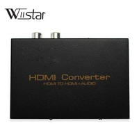 1pcs hdmi to hdmi spdif rca l r audio extractor converter hdmi to hdmi optical spdifrca lr audio splitter
