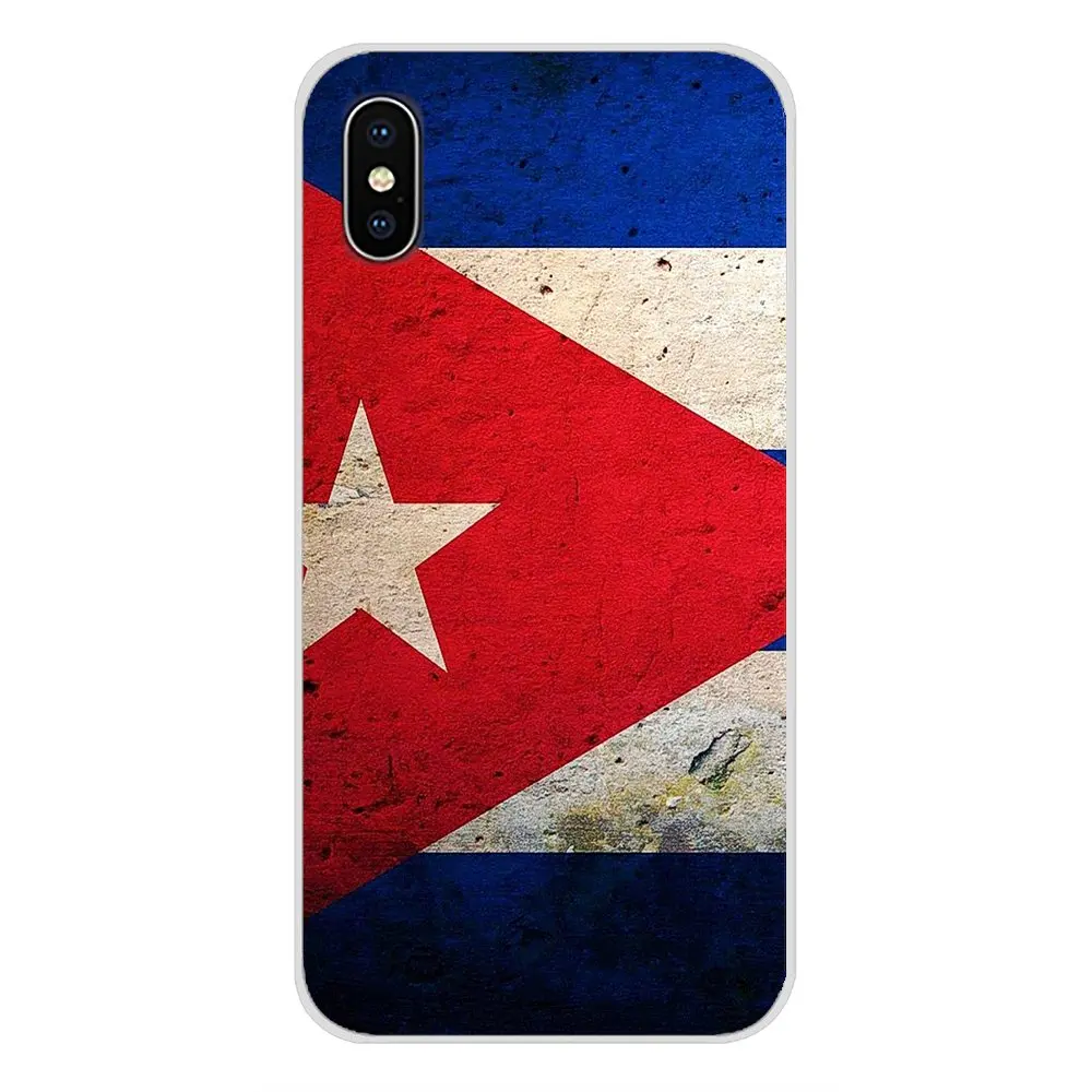 Национальный флаг Куба для Motorola Moto X4 E4 E5 G5 G5S G6 Z Z2 Z3 G G2 G3 C Play Plus Аксессуары чехлы