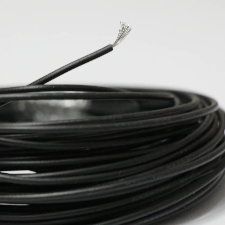 Электрический провод красный Луженый Медный 22AWG изолированный ПВХ удлинитель