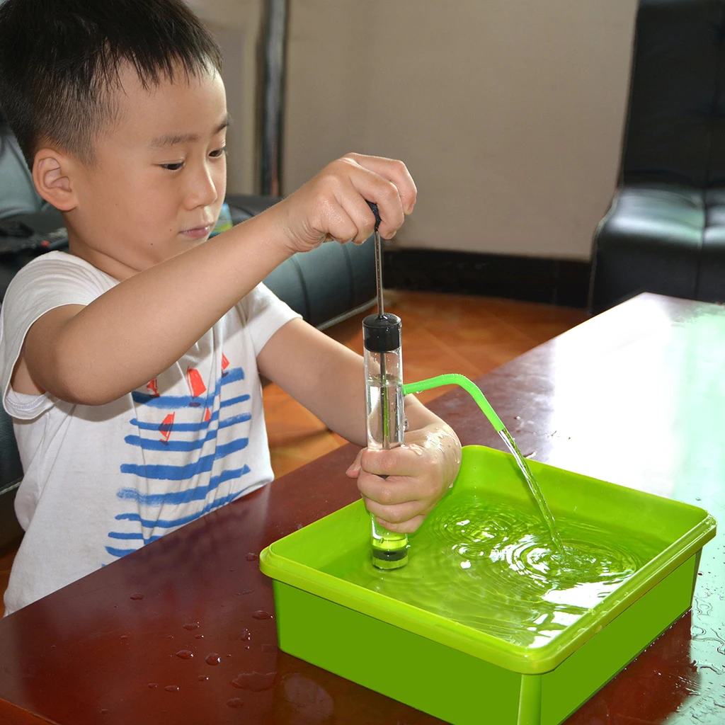 Набор для физических экспериментов с воздушным давлением модель воды