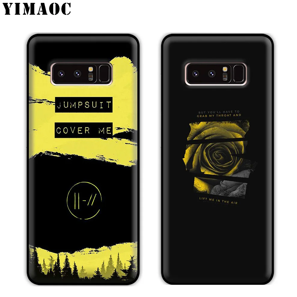 YIMAOC Twenty One Pilots Мягкий силиконовый чехол для samsung Galaxy Note 10 Plus 9 8 A9 A8 A6 2018 A5 A3 2017 2016 |