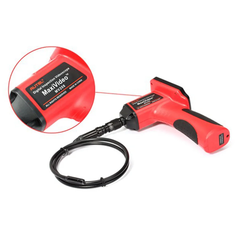 Autel Maxivideo MV208 цифровой видеоскоп 5 мм Инспекционная камера MV 208
