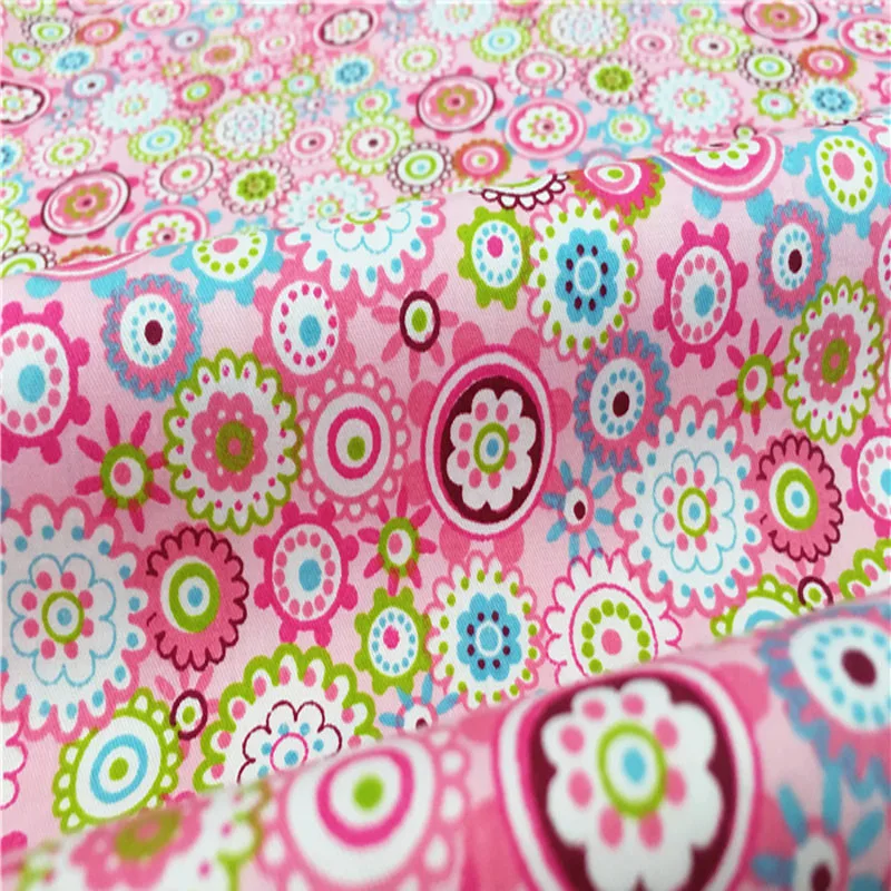 Изящный хлопковый комплект одежды для шитья кукол 50x40 см|cotton fabric bundles|fabric bundlefloral