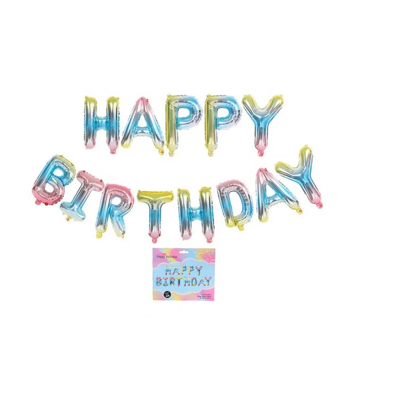 

8-Season Rose Gold Letter Balloon Cheaper Letter Foil Baloon Combinable Letter Balloons Wedding Happy Birthday Party Decorations